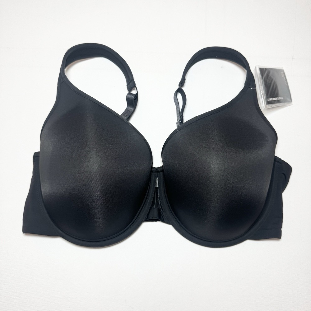 Underoutfit The Ultimate Coverage Bra Size 40D Underwire Cradle Black #1235